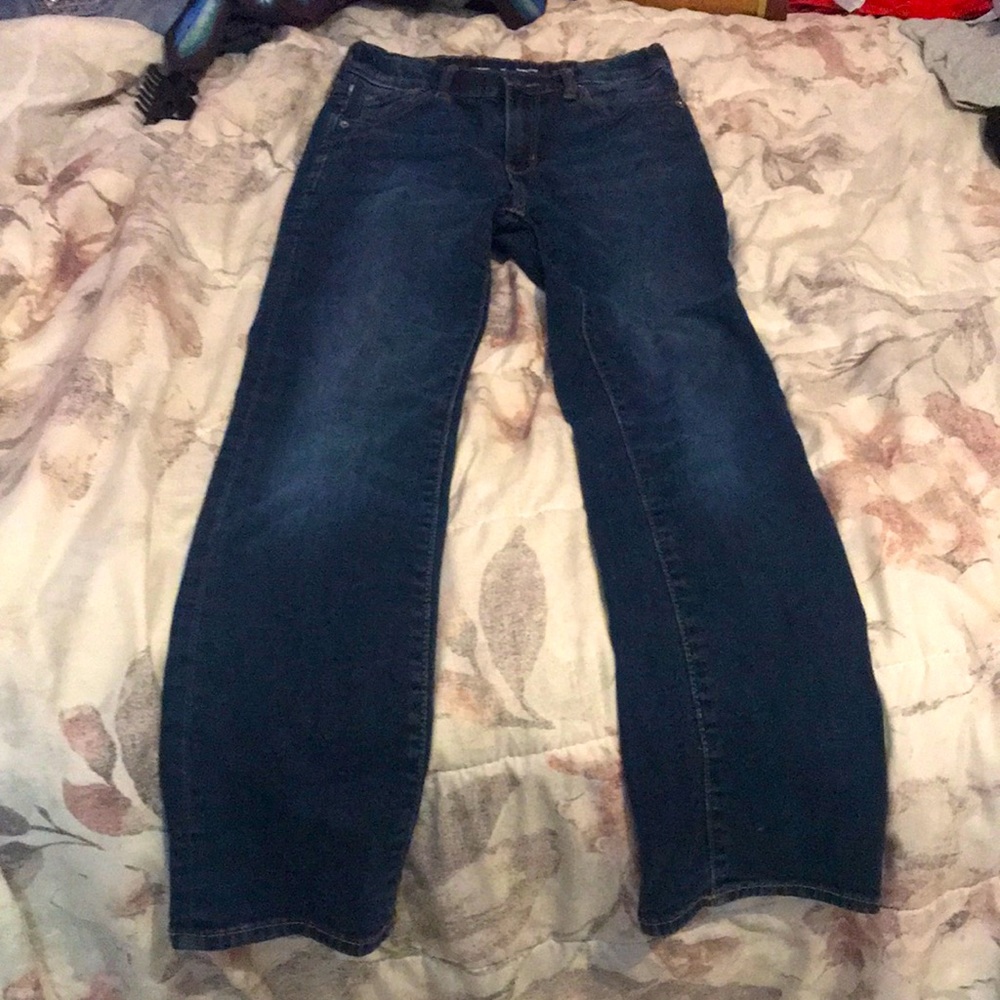 Old navy straight built-flex